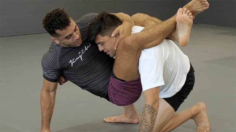 Mike Perez and Michael Liera Jr. Exchanging Jiu Jitsu Knowledge